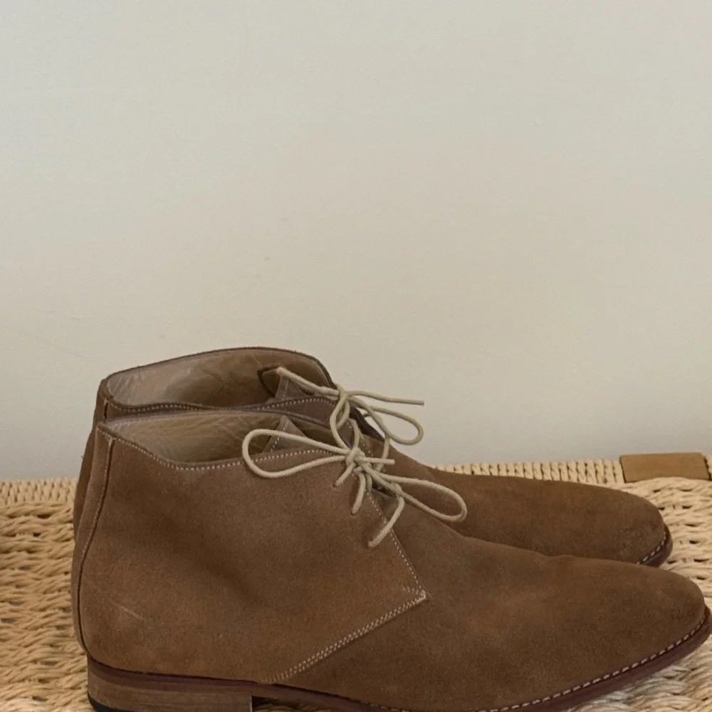 Men's Brown Suede Shoes - Picture 12 of 14